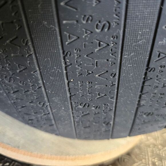 🐢 Salvia Glynda Gray/Taupe Snake Size 40 Euro 9-9.5 US. Like New! - Picture 6 of 16